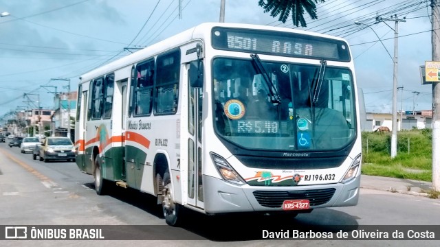 Viação Montes Brancos RJ 196.032 na cidade de Brasil, por David Barbosa de Oliveira da Costa. ID da foto: 6563437.