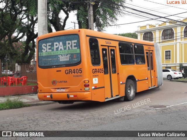 Viação Cidade Sorriso GR405 na cidade de Curitiba, Paraná, Brasil, por Lucas Weber Calizario. ID da foto: 6564207.