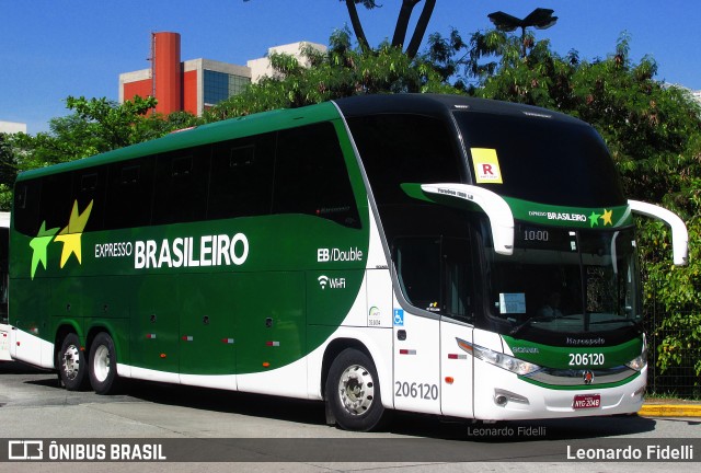 Expresso Brasileiro 206120 na cidade de São Paulo, São Paulo, Brasil, por Leonardo Fidelli. ID da foto: 6564088.