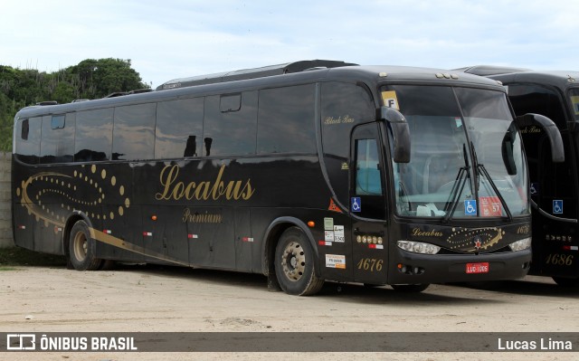 Locabus Locação e Transportes 1676 na cidade de Arraial do Cabo, Rio de Janeiro, Brasil, por Lucas Lima. ID da foto: 6563731.