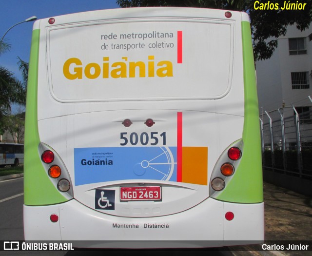 Rápido Araguaia 50051 na cidade de Goiânia, Goiás, Brasil, por Carlos Júnior. Número da foto: #6566593.
