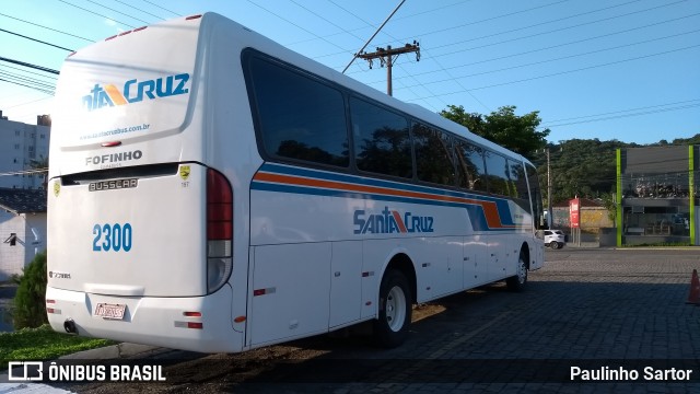 VUSC - Viação União Santa Cruz 2300 na cidade de Joinville, Santa Catarina, Brasil, por Paulinho Sartor. ID da foto: 6565739.