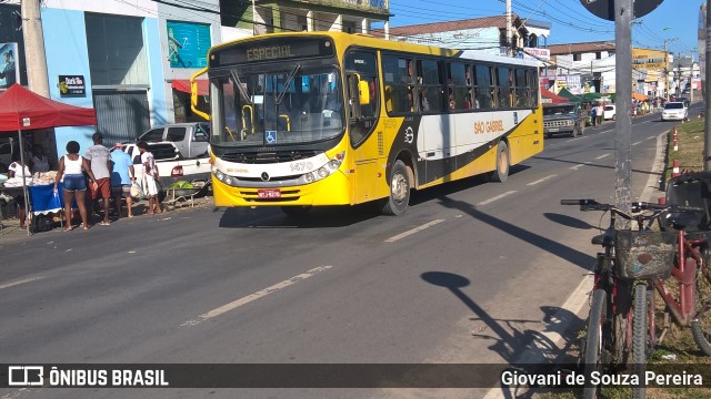 Viação São Gabriel 1470 na cidade de São Mateus, Espírito Santo, Brasil, por Giovani de Souza Pereira. Número da foto: #6566323.