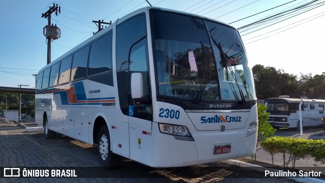 VUSC - Viação União Santa Cruz 2300 na cidade de Joinville, Santa Catarina, Brasil, por Paulinho Sartor. ID da foto: 6565733.