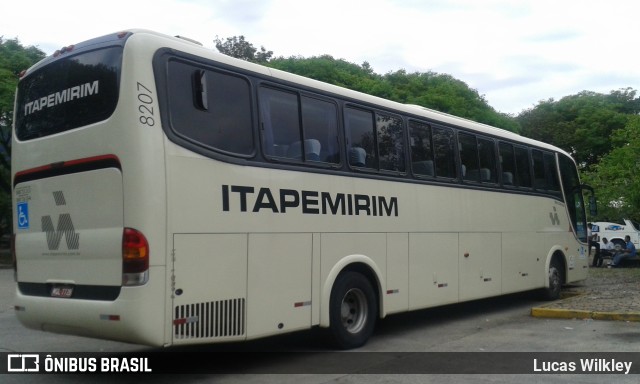 Viação Itapemirim 8207 na cidade de São Paulo, São Paulo, Brasil, por Lucas Wilkley. Número da foto: #6565533.