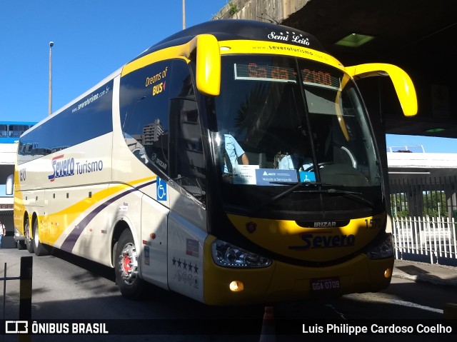 Severo Turismo 1570 na cidade de Belo Horizonte, Minas Gerais, Brasil, por Luis Philippe Cardoso Coelho. Número da foto: #6565789.