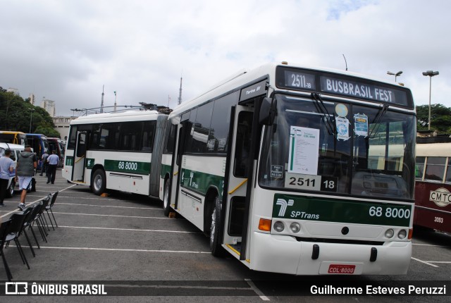 SPTrans - São Paulo Transporte 68 8000 na cidade de São Paulo, São Paulo, Brasil, por Guilherme Esteves Peruzzi. ID da foto: 6566433.