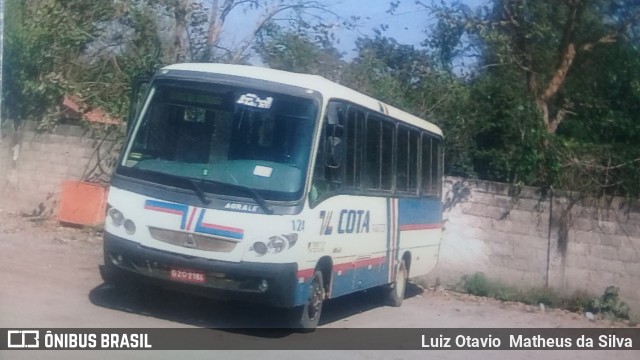 Viação Cota - Cota Transportes 124 na cidade de Matozinhos, Minas Gerais, Brasil, por Luiz Otavio Matheus da Silva. Número da foto: #6565317.