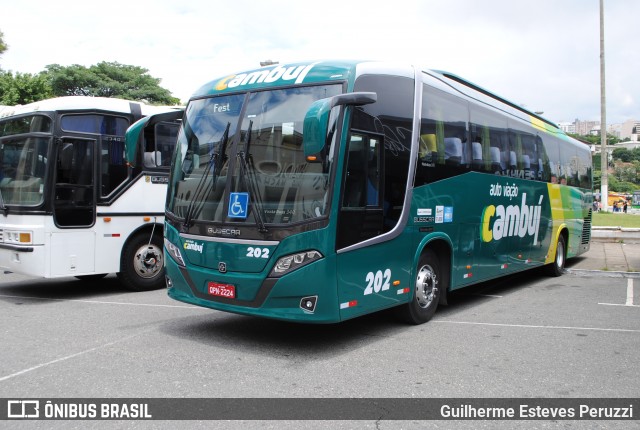 Auto Viação Cambuí 202 na cidade de São Paulo, São Paulo, Brasil, por Guilherme Esteves Peruzzi. Número da foto: #6566490.