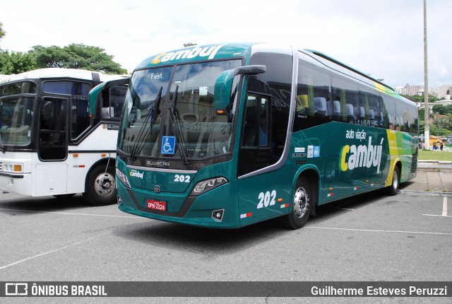 Auto Viação Cambuí 202 na cidade de São Paulo, São Paulo, Brasil, por Guilherme Esteves Peruzzi. ID da foto: 6566490.