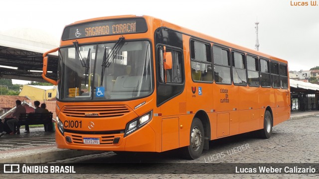 Auto Viação Santo Antônio CI001 na cidade de Curitiba, Paraná, Brasil, por Lucas Weber Calizario. ID da foto: 6566140.