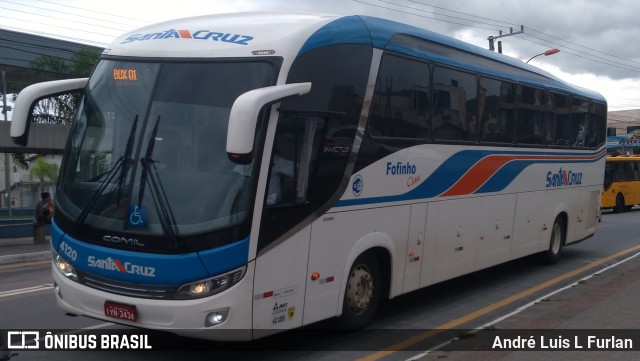 VUSC - Viação União Santa Cruz 4120 na cidade de Balneário Camboriú, Santa Catarina, Brasil, por André Luis L Furlan. ID da foto: 6565554.