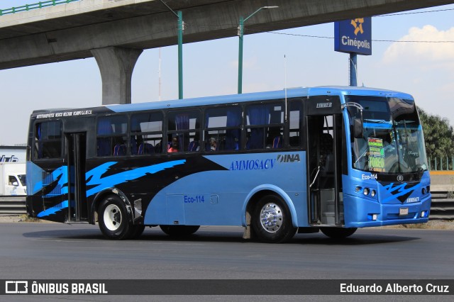 AMMOSA - Autotransportes México Melchor Ocampo 114 na cidade de Brasil, por Eduardo Alberto Cruz. ID da foto: 6564762.