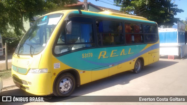 Viação Real Ita 53170 na cidade de Piúma, Espírito Santo, Brasil, por Everton Costa Goltara. ID da foto: 6566744.