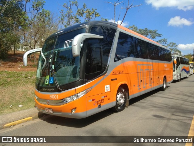 ITT - Itatiba Transporte e Turismo 50001 na cidade de Atibaia, São Paulo, Brasil, por Guilherme Esteves Peruzzi. Número da foto: #6566401.