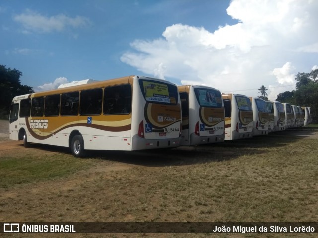 Transportes Fabio's RJ 154.144 na cidade de Queimados, Rio de Janeiro, Brasil, por João Miguel da Silva Lorêdo. Número da foto: #6566742.