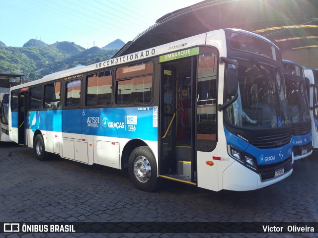Viação Nossa Senhora das Graças A71581 na cidade de Rio de Janeiro, Rio de Janeiro, Brasil, por Victor  Oliveira. Número da foto: #6566196.