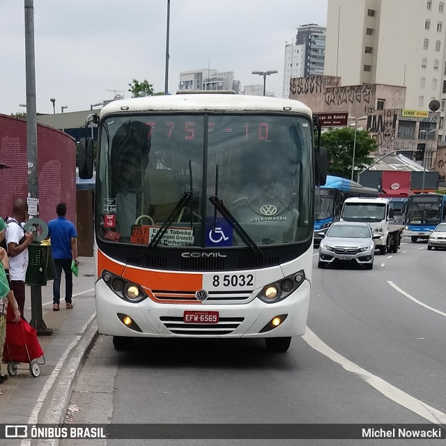 Auto Viação Transcap 8 5032 na cidade de São Paulo, São Paulo, Brasil, por Michel Nowacki. ID da foto: 6569444.