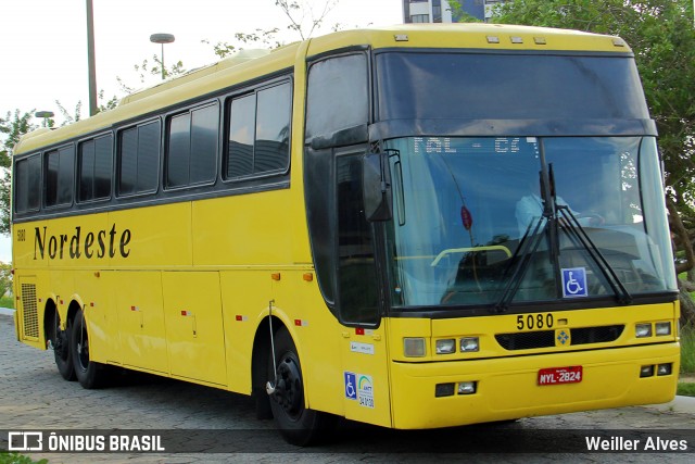 Viação Nordeste 5080 na cidade de Campina Grande, Paraíba, Brasil, por Weiller Alves. Número da foto: #6568674.