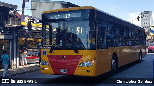 Busetas Heredianas SJB 16084 na cidade de Brasil, por Christopher Gamboa. Número da foto: #6568676.