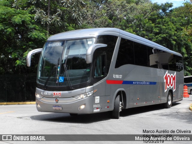 Auto Viação 1001 RJ 108.127 na cidade de São Paulo, São Paulo, Brasil, por Marco Aurélio de Oliveira. Número da foto: #6570008.