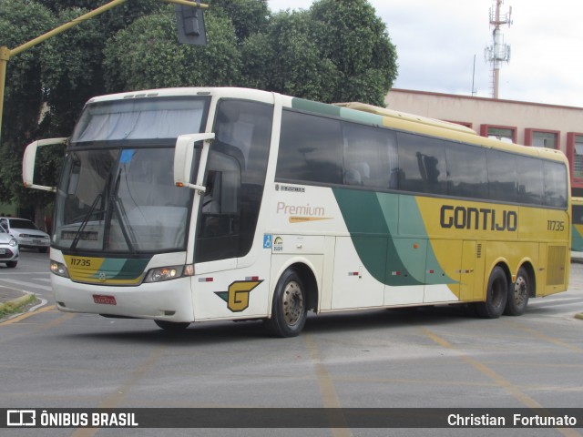 Empresa Gontijo de Transportes 11735 na cidade de Governador Valadares, Minas Gerais, Brasil, por Christian  Fortunato. ID da foto: 6567777.