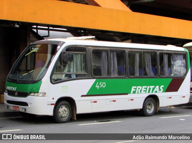 Viação Freitas 450 na cidade de Belo Horizonte, Minas Gerais, Brasil, por Adão Raimundo Marcelino. ID da foto: 6569534.