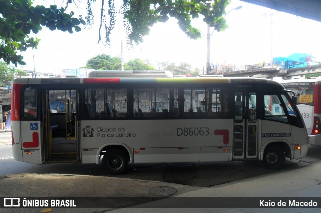 Auto Viação Jabour D86063 na cidade de Rio de Janeiro, Rio de Janeiro, Brasil, por Kaio de Macedo. Número da foto: #6568471.