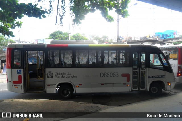 Auto Viação Jabour D86063 na cidade de Rio de Janeiro, Rio de Janeiro, Brasil, por Kaio de Macedo. ID da foto: 6568471.