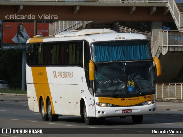 Viação Araguarina 10325 na cidade de Park Way, Distrito Federal, Brasil, por Ricardo Vieira. ID da foto: 6568463.