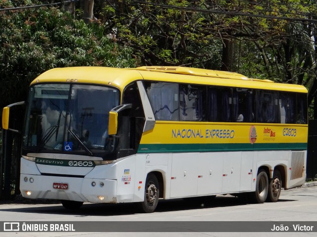 Nacional Expresso 62603 na cidade de São Paulo, São Paulo, Brasil, por João Victor. ID da foto: 6568199.