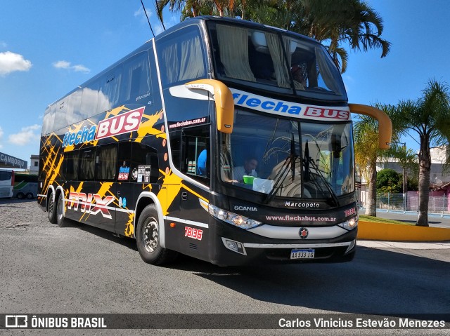 Flecha Bus 78136 na cidade de Balneário Camboriú, Santa Catarina, Brasil, por Carlos Vinicius Estevão Menezes. ID da foto: 6569077.