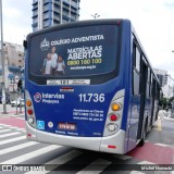 Viação Pirajuçara 11.736 na cidade de São Paulo, São Paulo, Brasil, por Michel Nowacki. Número da foto: #6569471.