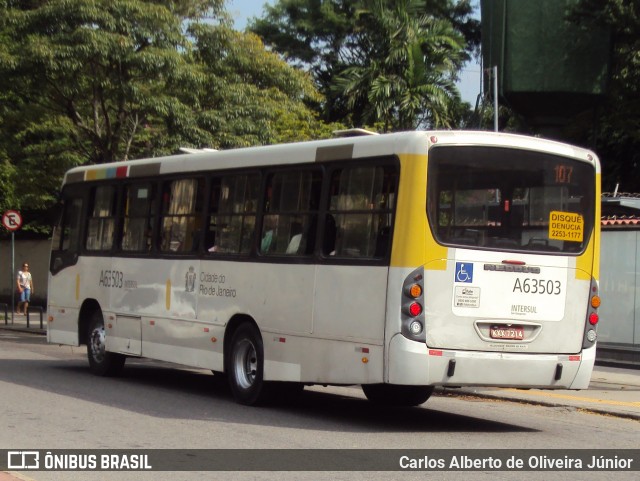 Erig Transportes > Gire Transportes A63503 na cidade de Rio de Janeiro, Rio de Janeiro, Brasil, por Carlos Alberto de Oliveira Júnior. Número da foto: #6571386.