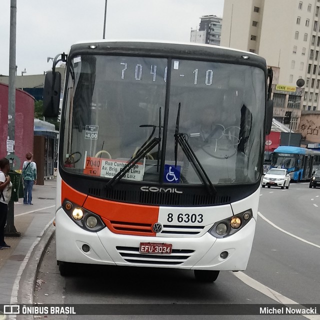 Alfa Rodobus > CooperAlfa 8 6303 na cidade de São Paulo, São Paulo, Brasil, por Michel Nowacki. Número da foto: #6571656.