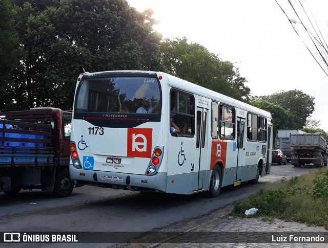 Real Alagoas de Viação 1173 na cidade de Maceió, Alagoas, Brasil, por Luiz Fernando. Número da foto: #6571439.