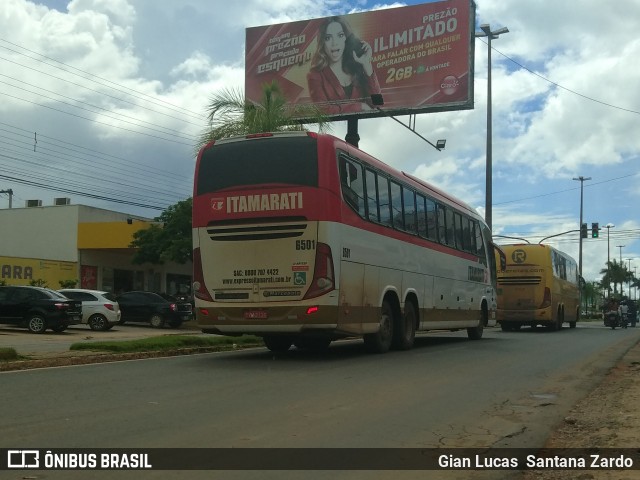 Expresso Itamarati 6501 na cidade de Ji-Paraná, Rondônia, Brasil, por Gian Lucas  Santana Zardo. ID da foto: 6570748.