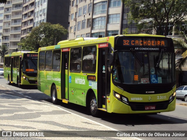 Expresso Miramar 2.3.031 na cidade de Niterói, Rio de Janeiro, Brasil, por Carlos Alberto de Oliveira Júnior. ID da foto: 6571411.