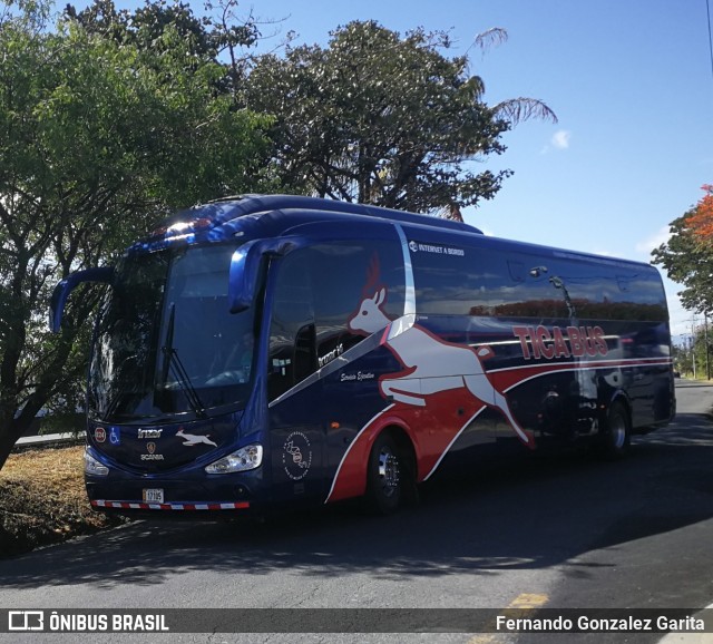 Tica Bus Transportes Internacionales Centroamericanos E 24 na cidade de Brasil, por Fernando Gonzalez Garita. ID da foto: 6570720.