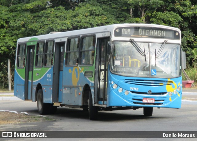 Serramar Transporte Coletivo 14115 na cidade de Serra, Espírito Santo, Brasil, por Danilo Moraes. Número da foto: #6571896.