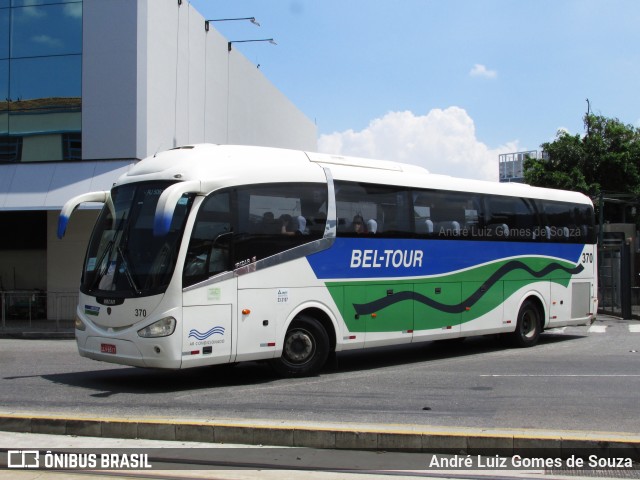 Bel-Tour Transportes e Turismo 370 na cidade de Rio de Janeiro, Rio de Janeiro, Brasil, por André Luiz Gomes de Souza. ID da foto: 6571423.