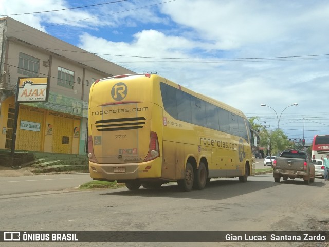 RodeRotas - Rotas de Viação do Triângulo 7717 na cidade de Ji-Paraná, Rondônia, Brasil, por Gian Lucas  Santana Zardo. Número da foto: #6570753.