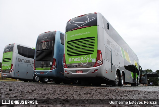 Brasil Sul Linhas Rodoviárias 3148 na cidade de Campo Mourão, Paraná, Brasil, por Guilherme Esteves Peruzzi. Número da foto: #6571306.