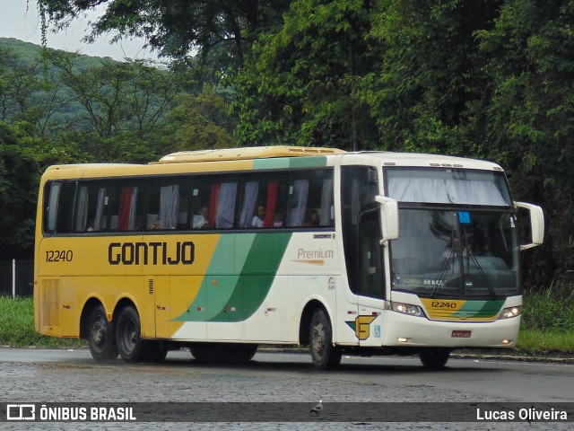Empresa Gontijo de Transportes 12240 na cidade de Manhuaçu, Minas Gerais, Brasil, por Lucas Oliveira. Número da foto: #6573410.