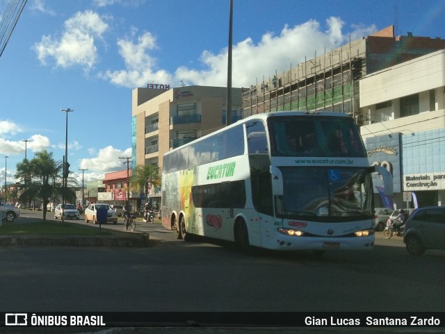 Eucatur - Empresa União Cascavel de Transportes e Turismo 4402 na cidade de Ji-Paraná, Rondônia, Brasil, por Gian Lucas  Santana Zardo. ID da foto: 6572633.