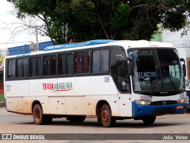 Viação Araguaia 5631 na cidade de Araguaína, Tocantins, Brasil, por João Victor. Número da foto: #6573399.