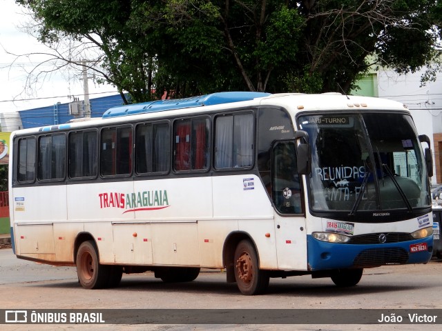 Viação Araguaia 5631 na cidade de Araguaína, Tocantins, Brasil, por João Victor. ID da foto: 6573399.