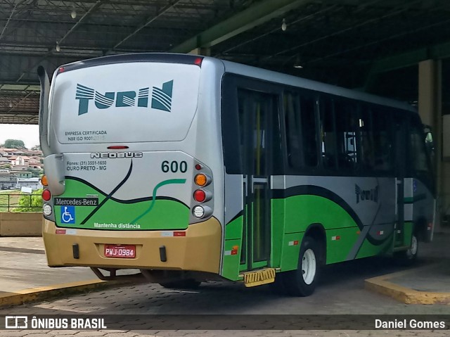 Turin Transportes 600 na cidade de Ouro Branco, Minas Gerais, Brasil, por Daniel Gomes. Número da foto: #6575331.