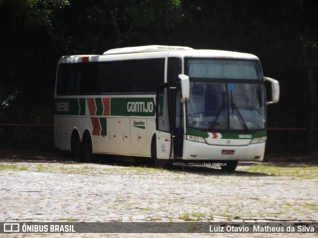 Empresa Gontijo de Transportes 11690 na cidade de Belo Horizonte, Minas Gerais, Brasil, por Luiz Otavio Matheus da Silva. ID da foto: 6575497.