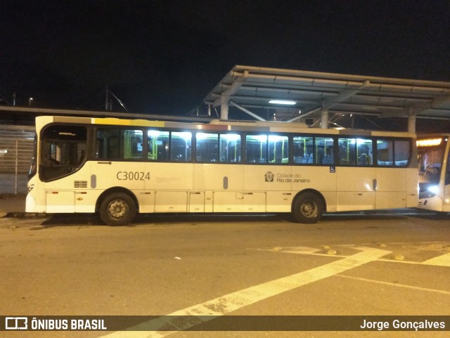 Transportes Futuro C30024 na cidade de Rio de Janeiro, Rio de Janeiro, Brasil, por Jorge Gonçalves. Número da foto: #6575802.
